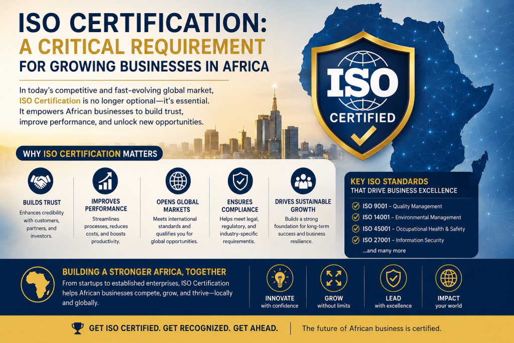 ISO Certification: A Critical Requirement for Growing Businesses in Africa
